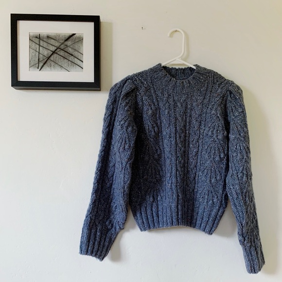 Doen Sweaters - Dôen Marlow Sweater Larkspur Blue Size XS BNWT